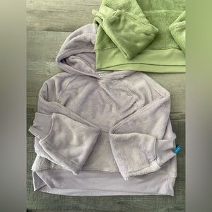 Super soft, fuzzy sweaters!